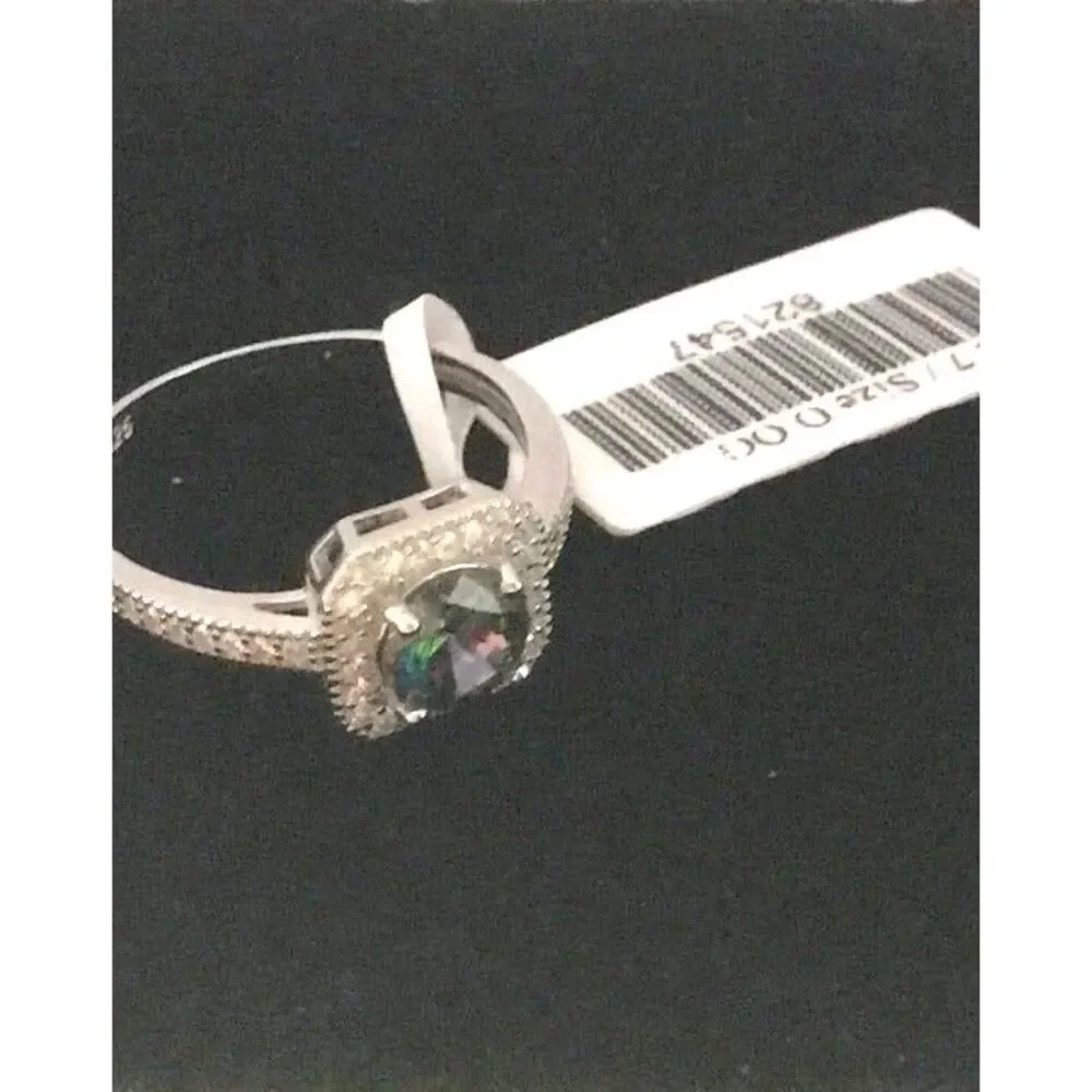 Beautiful Mystic Topaz Ring - Size 7